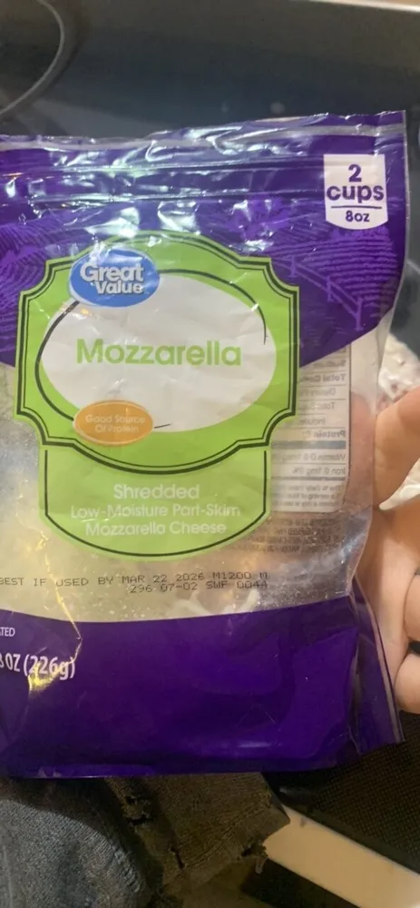 Mozzarella Shredded Low-Moisture Part-Skim Mozzarella Cheese
