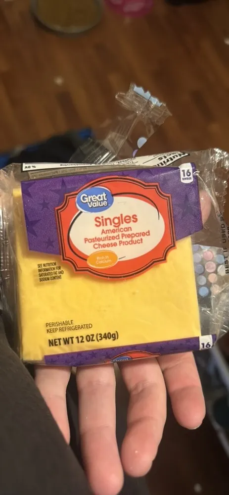 Singles American Pasteurized Prepared Cheese Product
