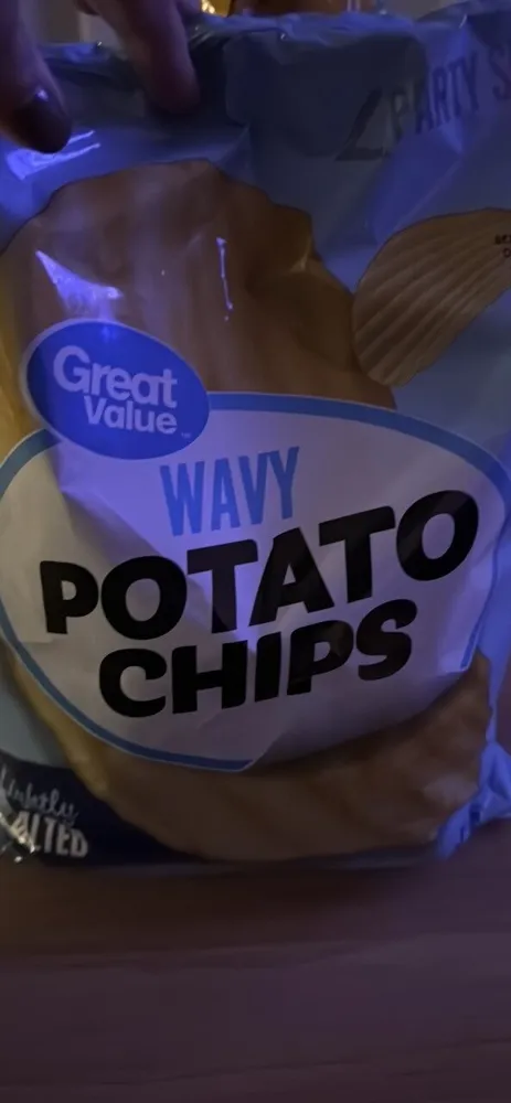 Wavy Potato Chips Lightly Salted