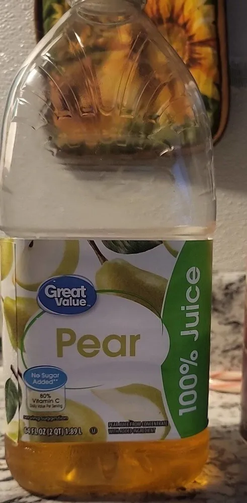 100% Pear Juice