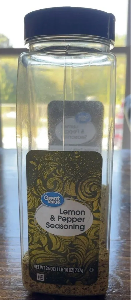 Lemon pepper seasoning