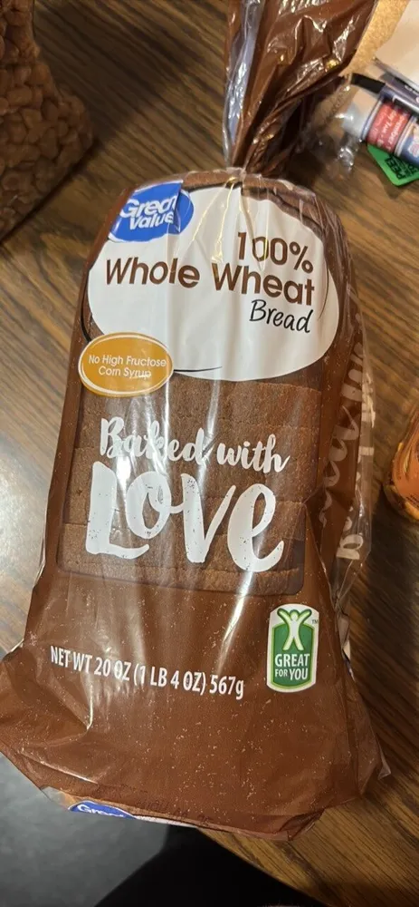 100% Whole Wheat Bread