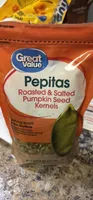 Pepitas Roasted & Salted Pumpkin Seed Kernels