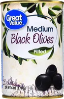 Pitted Medium Black Ripe Olives