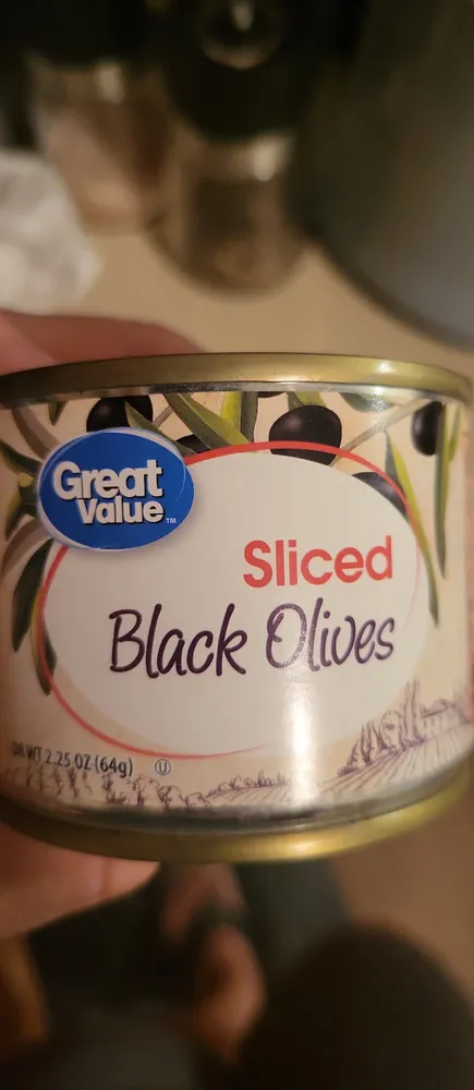 Sliced Black Ripe Olives