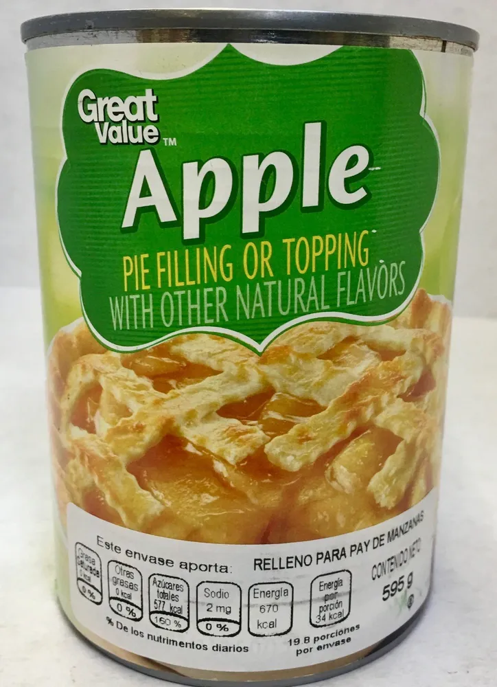 Pie filling or topping