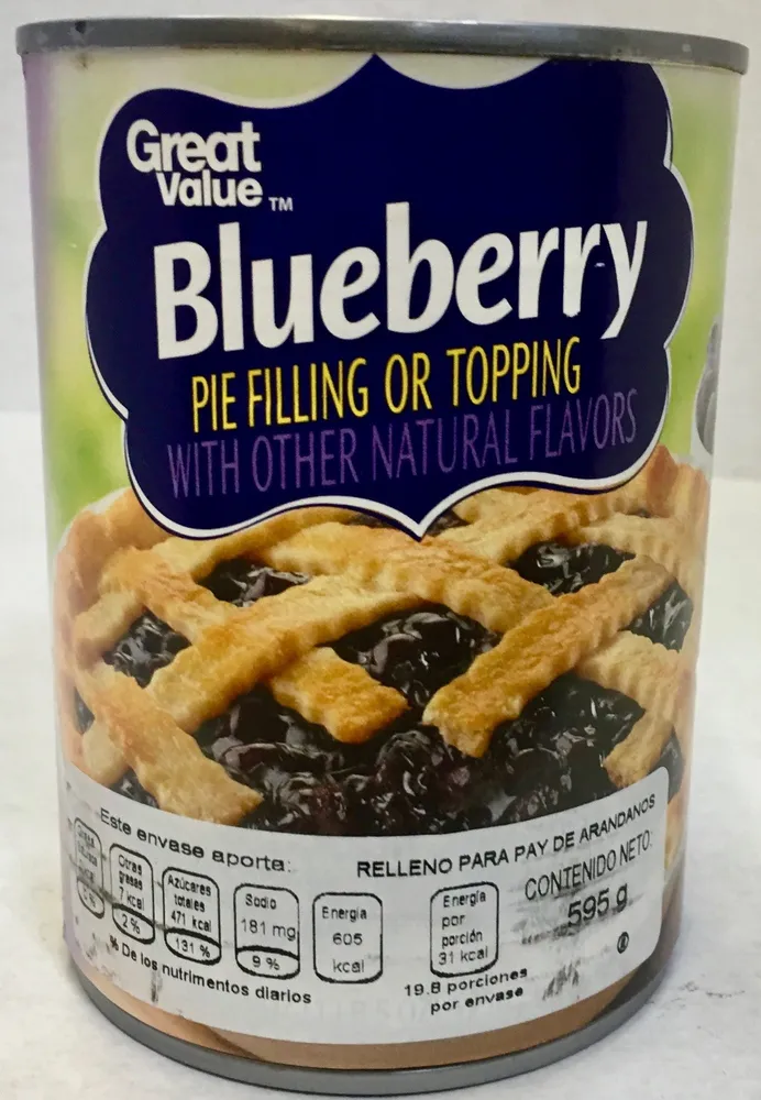 Pie filling or topping