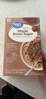 Maple Brown Sugar Instant Oatmeal