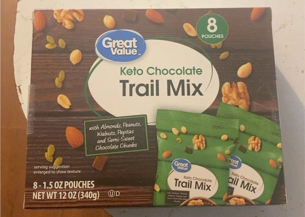 Keto chocolate trail mix