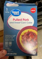 Pulled Pork and Sweet Corn Cake