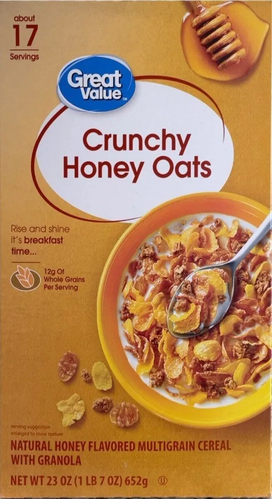 Crunchy Honey Oats