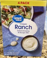 Classic Ranch Salad Dressing & Recipe Mix