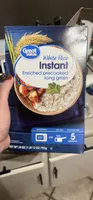 White Rice Instant Enriched precooked long grain