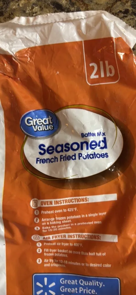Seasoned French Fried Potatoes Batter Mix