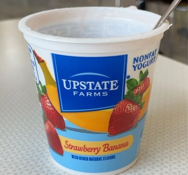 NONFAT YOGURT strawberry banana