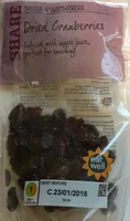 Dried cranberries