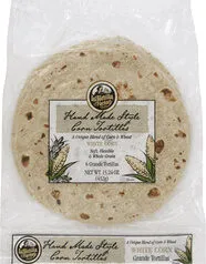 La Tortilla Factory Tortillas White Corn, Grande