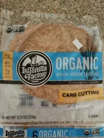 Organic whole wheat tortilla