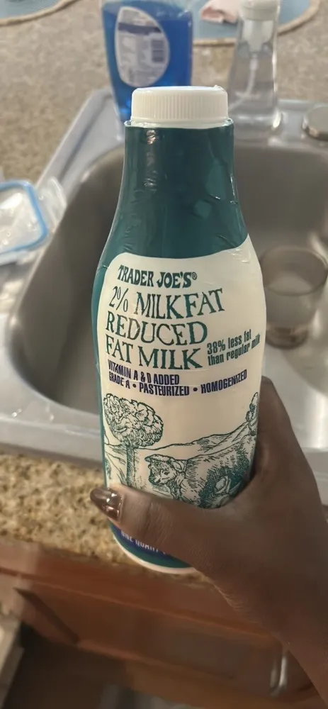 2% Reduced Fat Milk