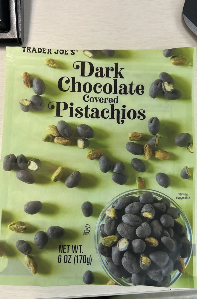 Dark Chocolate Covered Pistachios