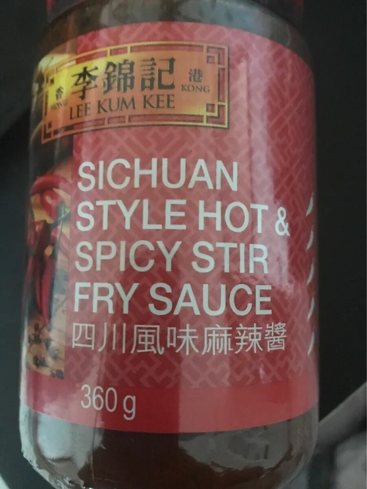 Sauce epicee piquante sichuan