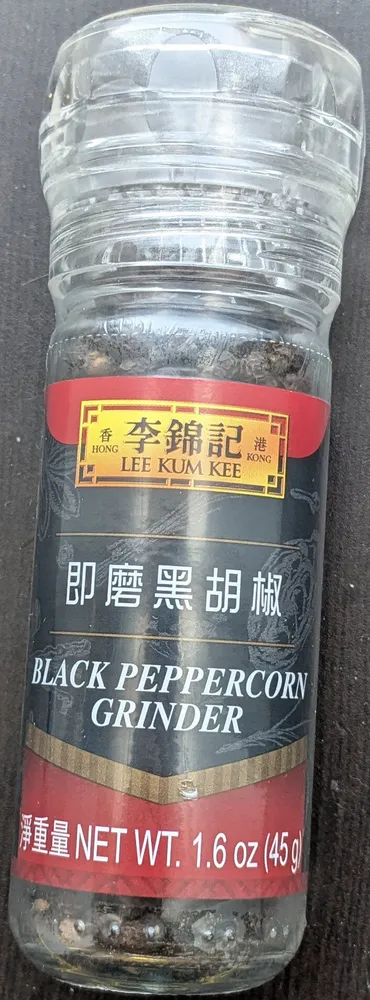 Black Pepper Fresh Ground