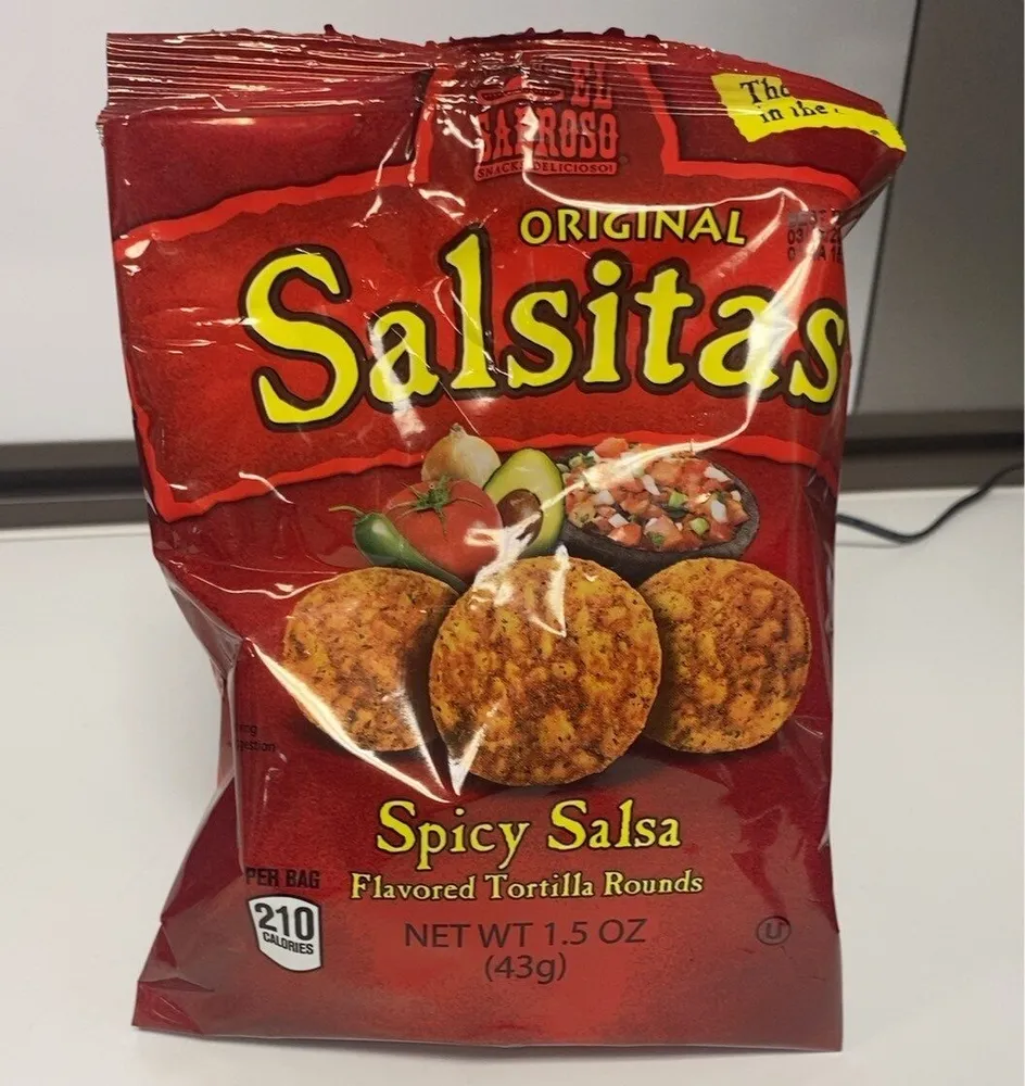 Salsitas Spicy Salsa Tortilla Rounds