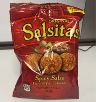 Salsitas Spicy Salsa Tortilla Rounds