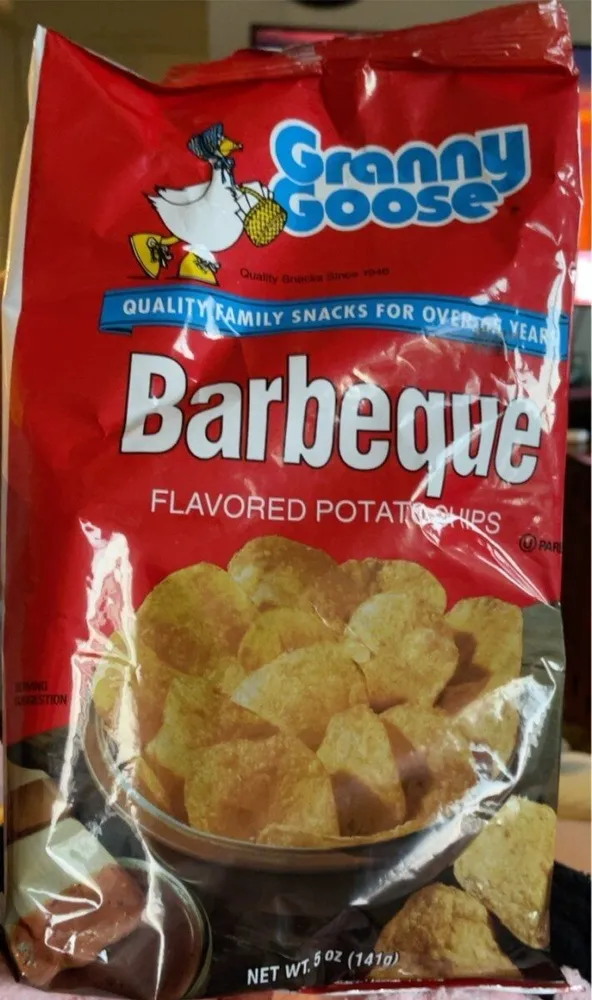 Barbecue Flavored Potato Chips
