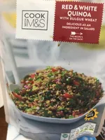 Red and white quinoa