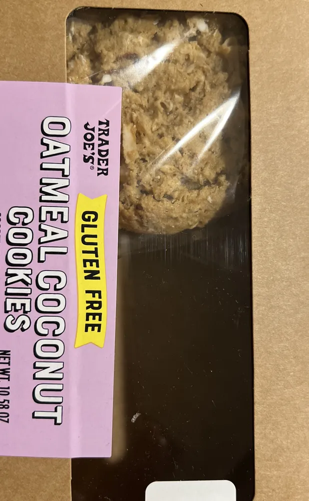 Oatmeal Coconut Cookies with Raisins