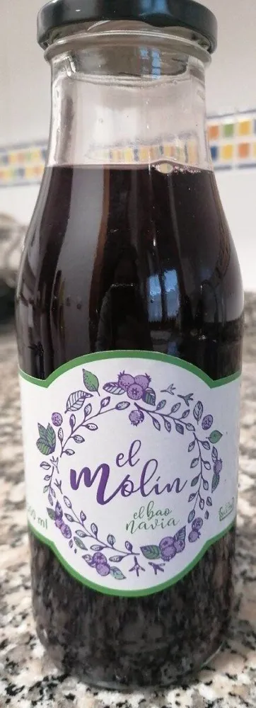Zumo de arándanos