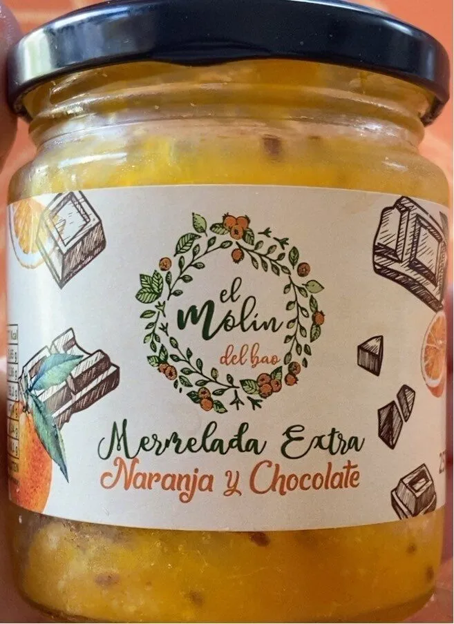 Mermelada extra de naranja y chocolate