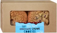 Sea Salt Chocolate Chunk Cookies