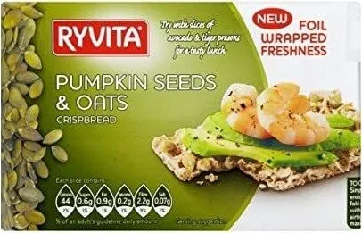 Pumpkin Seeds & Oats Rye Crispbread