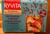 Red Quinoa & Sesame Crispbread