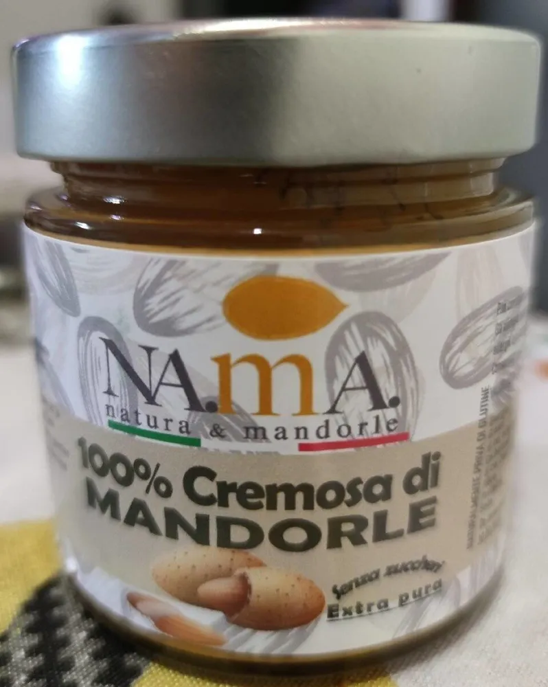 Cremosa di mandorle 100%