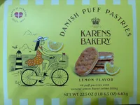 Danish Puff Pastry Lemon Flavor