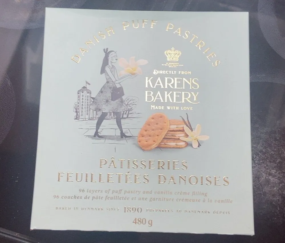 Danish puff pastrues