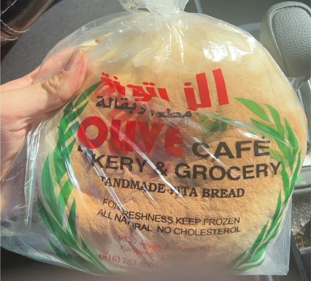 Olive cafe handmade pita bread