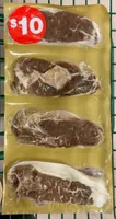 Seasonsd Beef Strip Loin Steaks