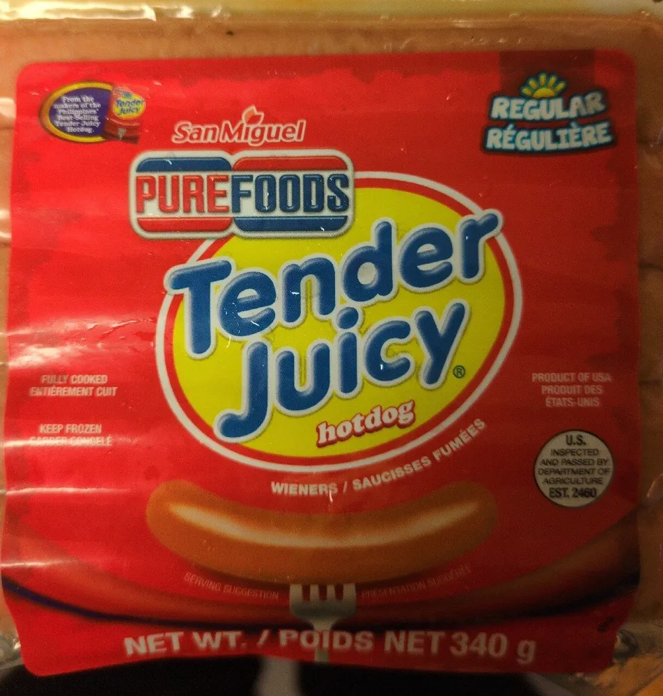 Tender Juicy Hotdog