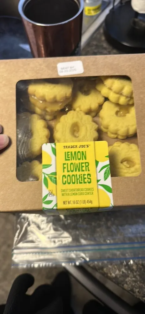 LEMON FLOWER COOKIES