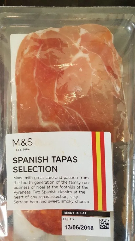 Spanish tapas selection
