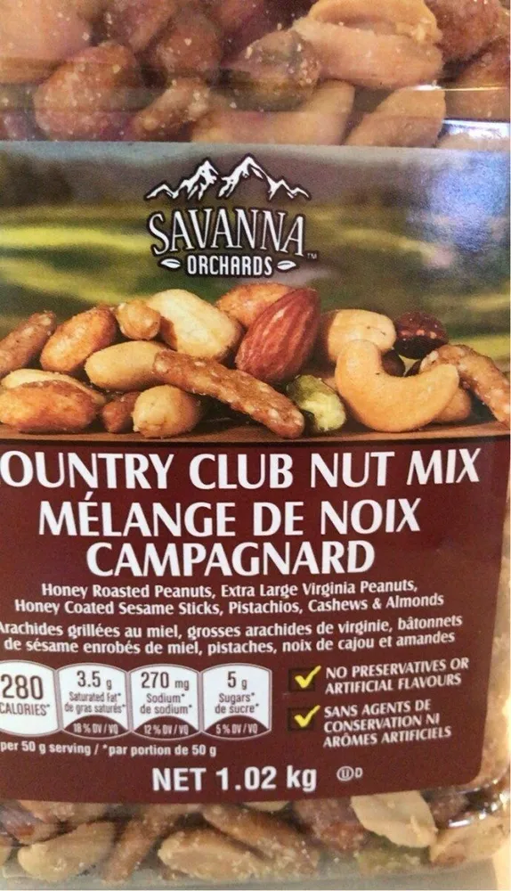 Country Club Nut Mix