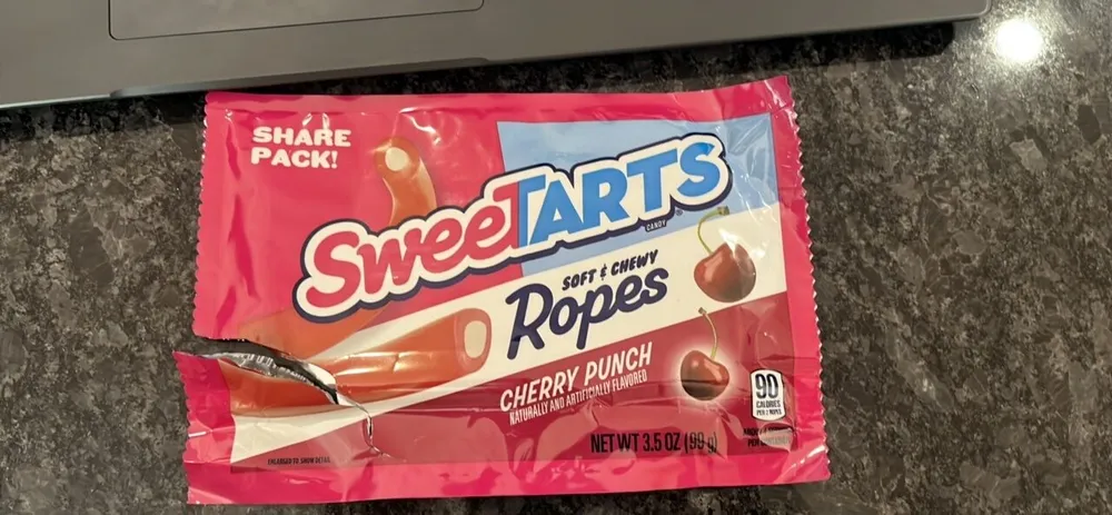 SweeTARTS Soft & Chewy Ropes Cherry Punch