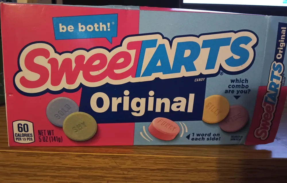 Candy theater box