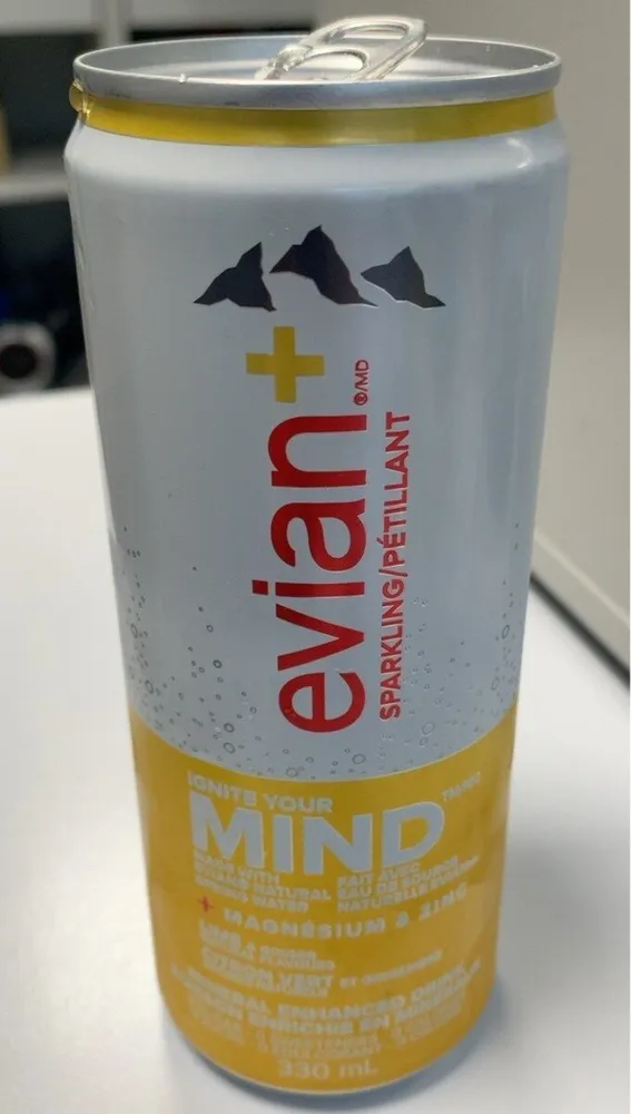 Evian pétillant