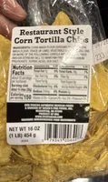 Restaurant Style Corn Tortilla Chips
