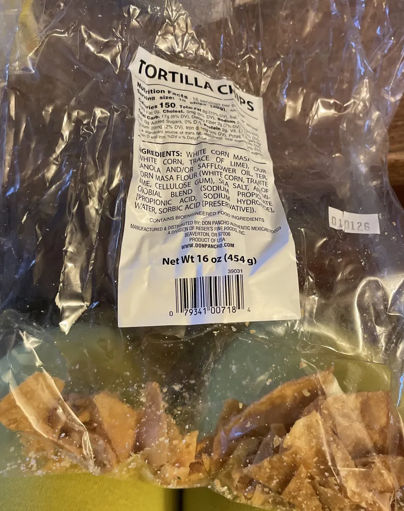 Tortilla chips